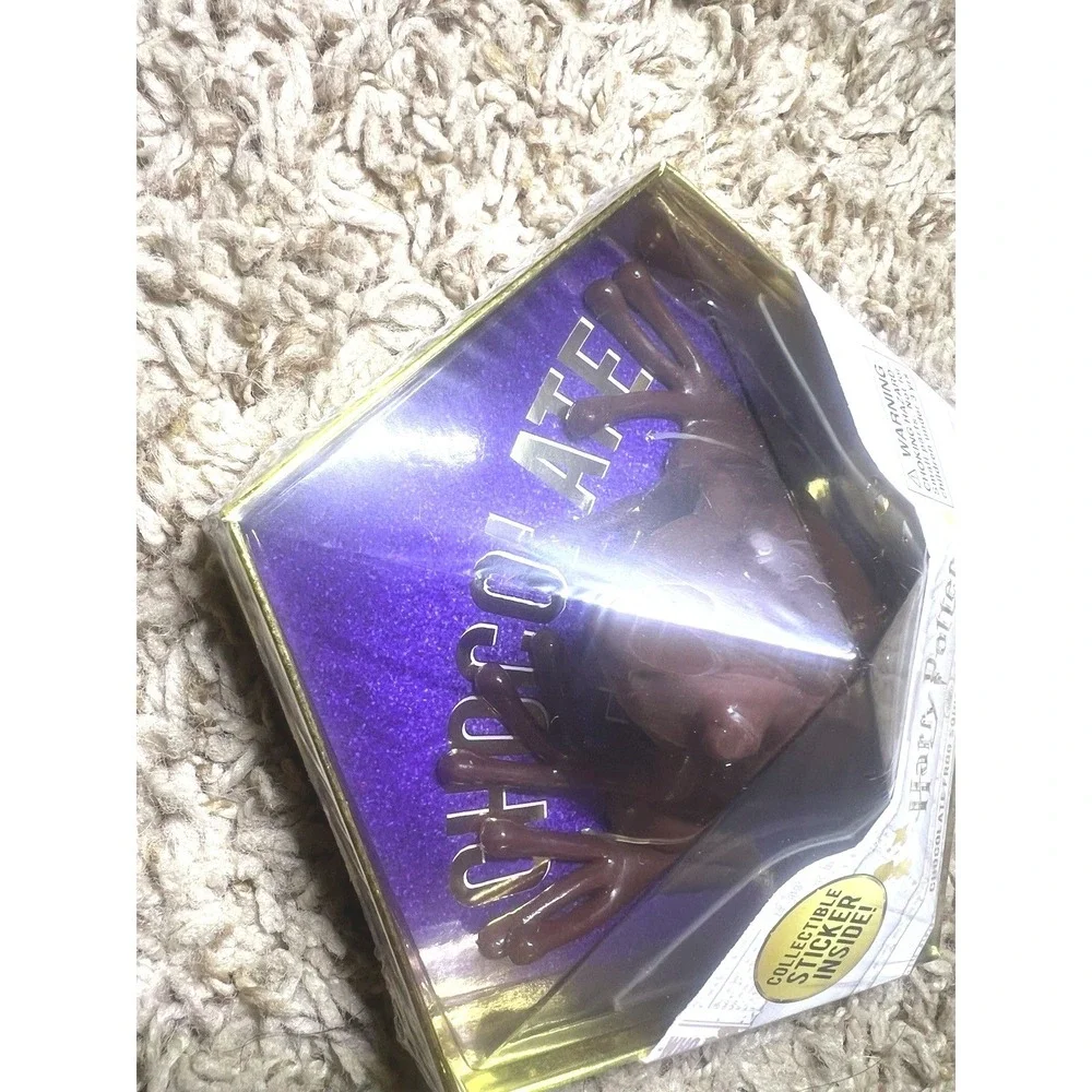 Lot 9  Harry Potter Chocolate Squishy Frog Toy Brown Noble Collection W/ Sticker